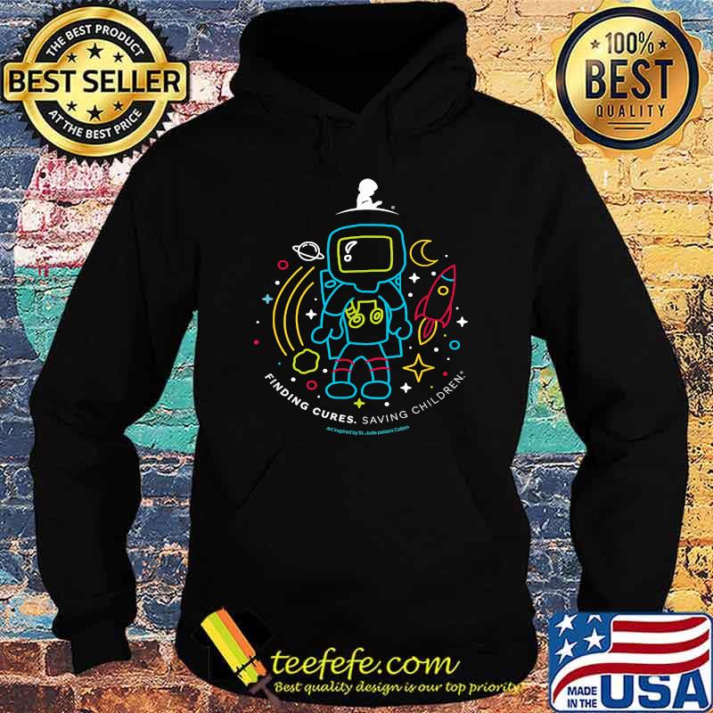 St. Jude Patient Art Astronaut T-Shirt Hoodie St. Jude Patient Art Astronaut T-Shirt Hoodie
