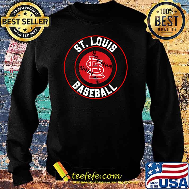 St. Louis Baseball Missouri Cardinal Badge T-Shirt Sweater St. Louis Baseball Missouri Cardinal Badge T-Shirt Sweater
