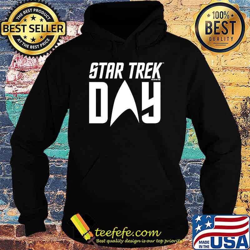 Star Trek Day 55th Anniversary Logo T-s Hoodie Star Trek Day 55th Anniversary Logo T-s Hoodie