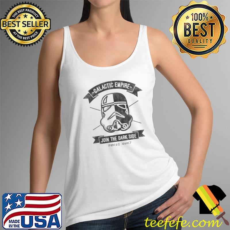 Star Wars Join The Dark Side Trooper Poster T-s Tank Top Star Wars Join The Dark Side Trooper Poster T-s Tank Top