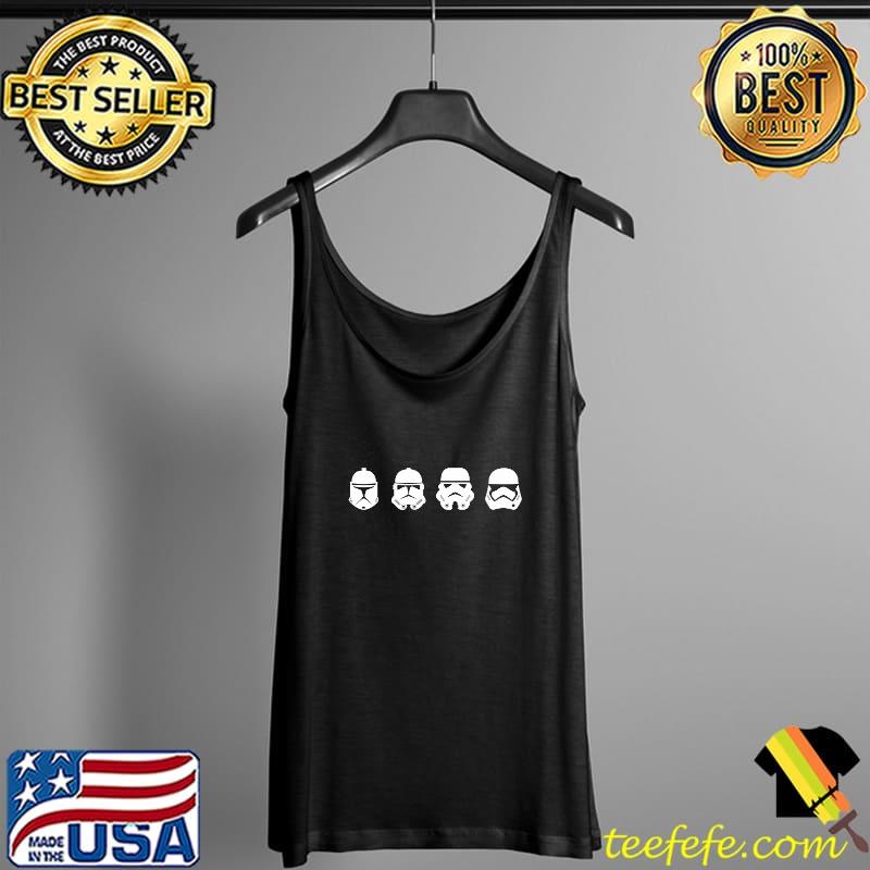 Star Wars M- Helmets Shirt Tank Top Star Wars M- Helmets Shirt Tank Top