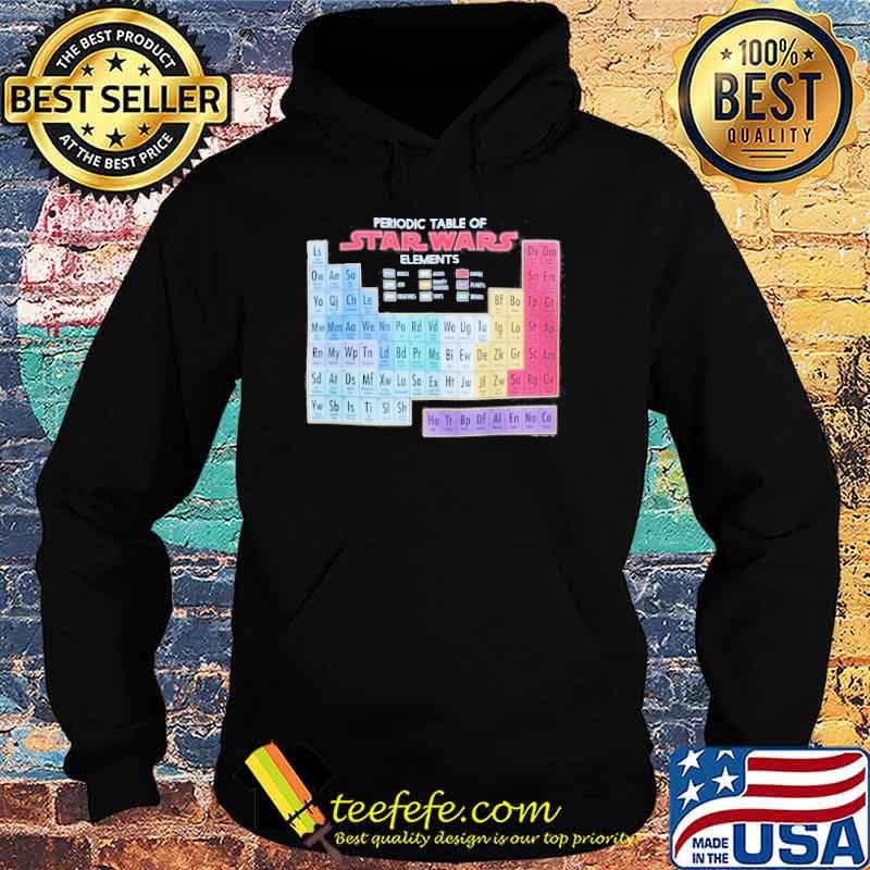 Star Wars Periodic Table of Elements T-Shirt Hoodie Star Wars Periodic Table of Elements T-Shirt Hoodie