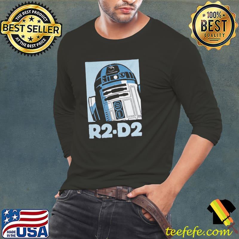 Star Wars - R2D2 Shirt Long Sleeve Tee Star Wars - R2D2 Shirt Long Sleeve Tee