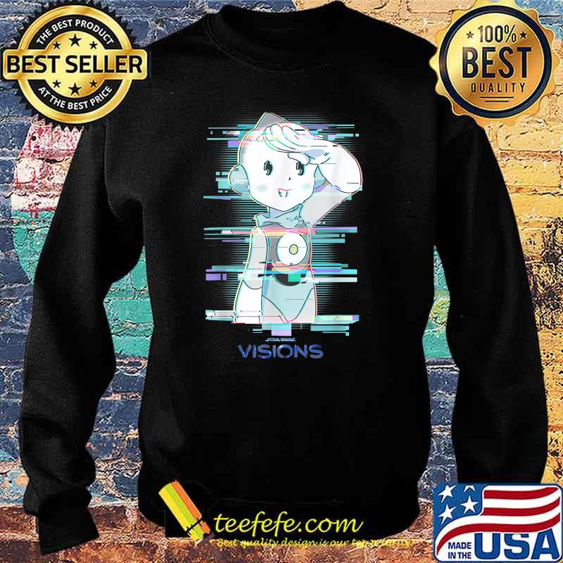Star Wars Visions Character Glitch T-Shirt Sweater Star Wars Visions Character Glitch T-Shirt Sweater