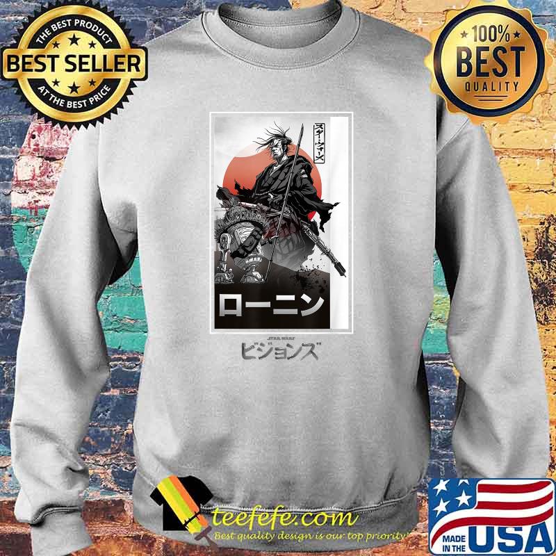 Star Wars Visions Samurai Poster T-Shirt Sweater Star Wars Visions Samurai Poster T-Shirt Sweater