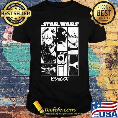 Star Wars Visions Simple Panel Poster T-Shirt