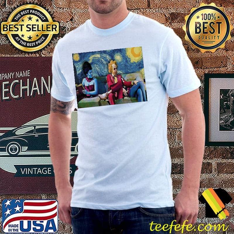 Starry Night Beetlejuice Michael Keaton Shirt