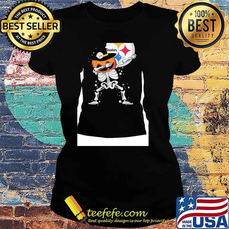 Steelers Skull Halloween Shirt Ladies tee Steelers Skull Halloween Shirt Ladies tee