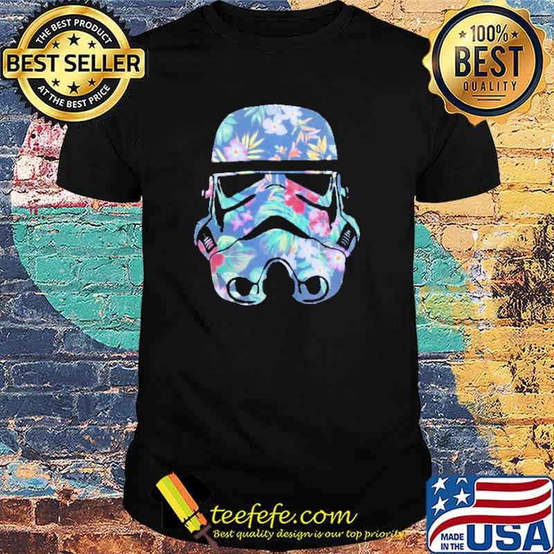 Floral sales stormtrooper shirt