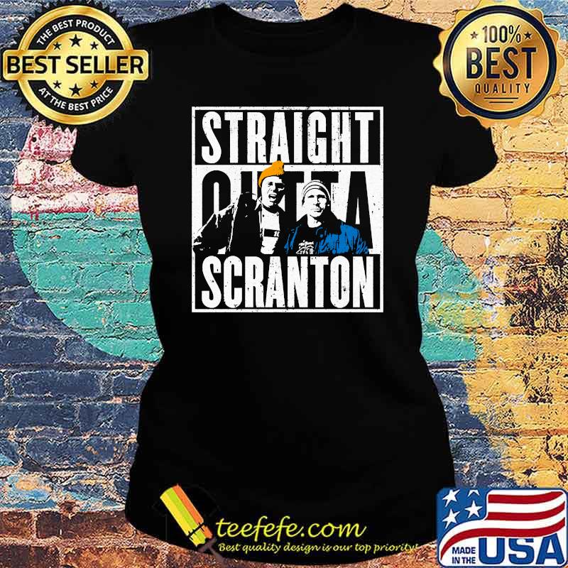 Straight Outta Scranton - Lazy Scranton Essential T-Shirt Ladies tee Straight Outta Scranton - Lazy Scranton Essential T-Shirt Ladies tee