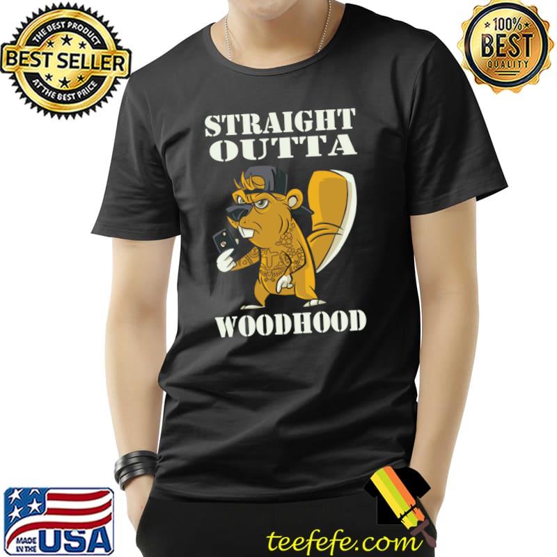 Straight outta woodhood, for Beaver Fans T-s Unisex Straight outta woodhood, for Beaver Fans T-s Unisex