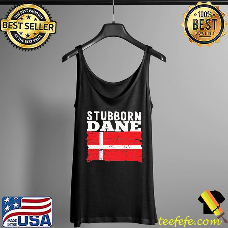 STUBBORN AND DANISH FLAG s Tank Top STUBBORN AND DANISH FLAG s Tank Top