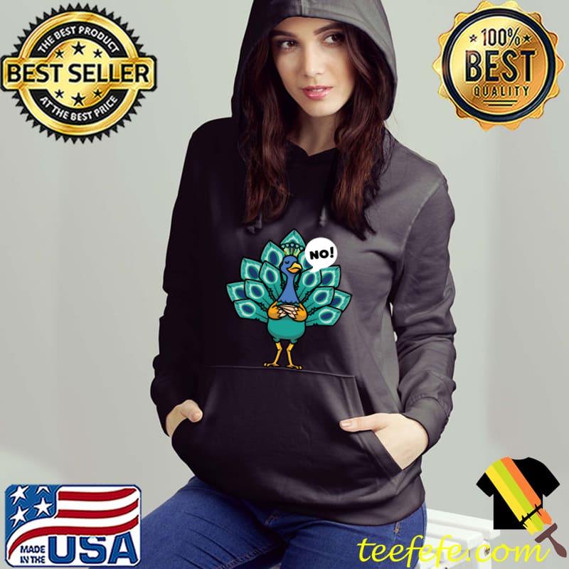 Stubborn Peafowl Ornithologist Peacock T-Shirt