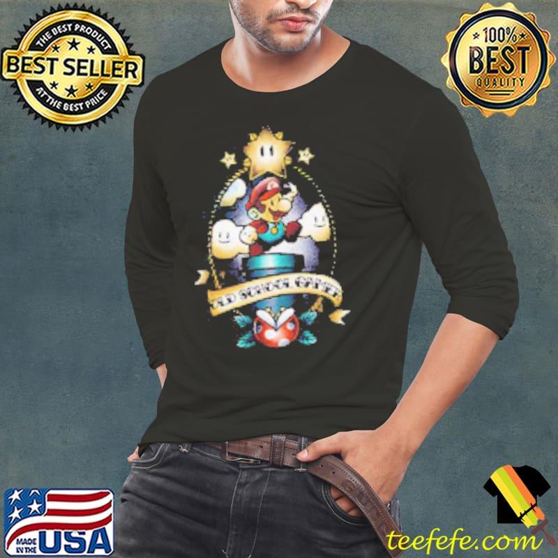 Super Old School Gamer Super Mario Bros Shirt