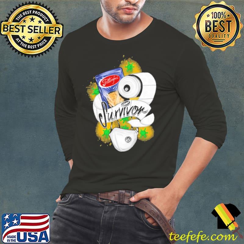 Survivor Tissue Mask Shirt Long Sleeve Tee Survivor Tissue Mask Shirt Long Sleeve Tee