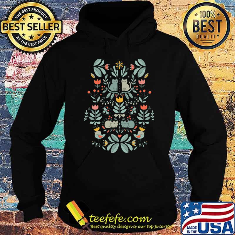 Swedish Folk Cats Classic T-Shirt Hoodie Swedish Folk Cats Classic T-Shirt Hoodie