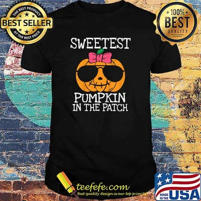 Sweetest Pumpkin In The Patch Halloween Girls T-Shirt