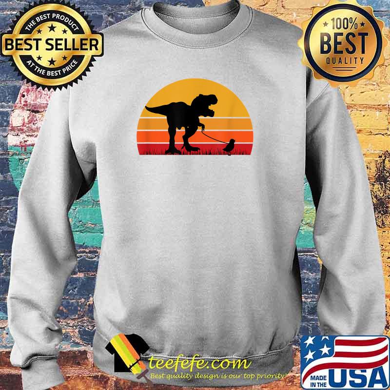 T-Rex Walking Chicken Trex Tyrannosaurus Rex Dinosaur Dino T-Shirt Sweater T-Rex Walking Chicken Trex Tyrannosaurus Rex Dinosaur Dino T-Shirt Sweater