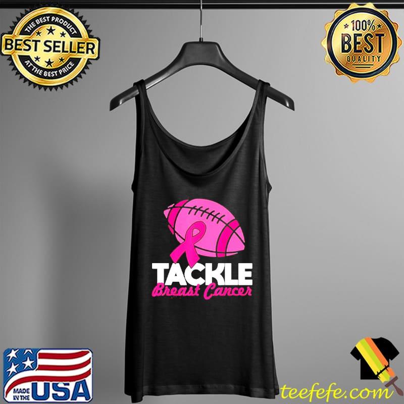 Tackle breast cancer awareness football survivor pink ribbon s Tank Top Tackle breast cancer awareness football survivor pink ribbon s Tank Top