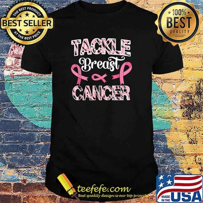 Tackle Breast Cancer T-Shirt