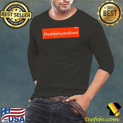 TDJU haddalayerdown T Shirt