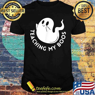 Teaching My Boos Halloween Teacher T-Shirt