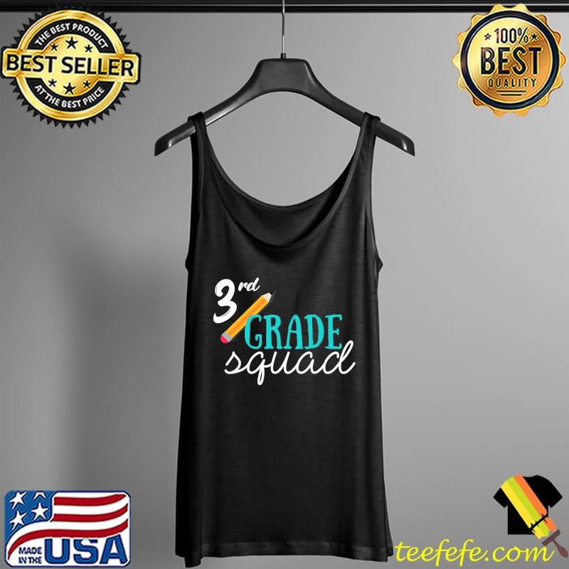 Team 3rd Third Grade Teacher Back To School T-Shirt Tank Top Team 3rd Third Grade Teacher Back To School T-Shirt Tank Top
