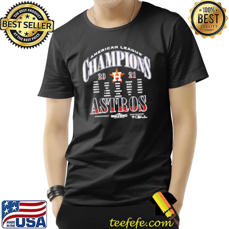 Houston Astros American League Champions 2021 World Series Shirt