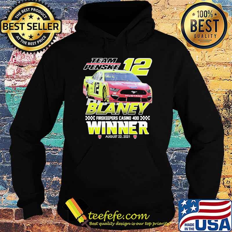 Team penske blaney firekeepers casino 400 winner august 22 2021 s Hoodie Team penske blaney firekeepers casino 400 winner august 22 2021 s Hoodie