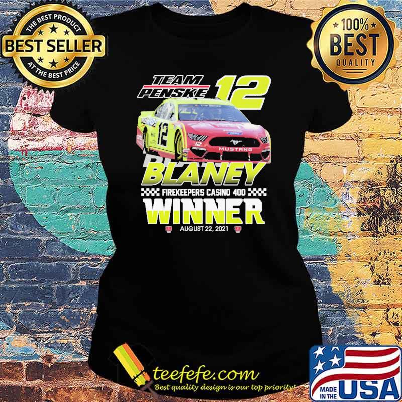 Team penske blaney firekeepers casino 400 winner august 22 2021 s Ladies tee Team penske blaney firekeepers casino 400 winner august 22 2021 s Ladies tee