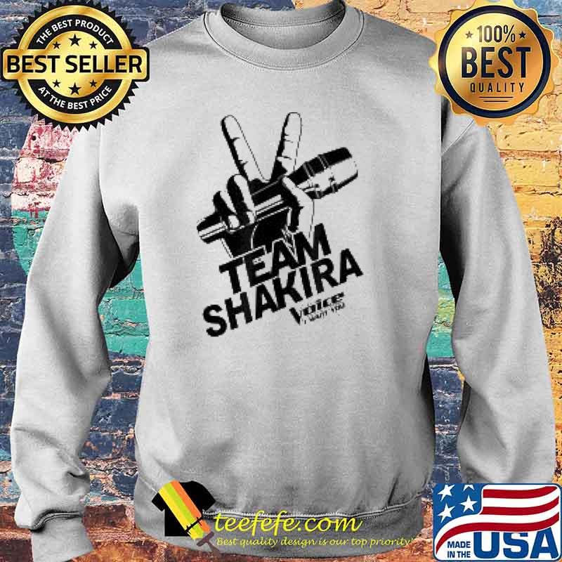 Team Shakira The Voice Shirt Sweater Team Shakira The Voice Shirt Sweater