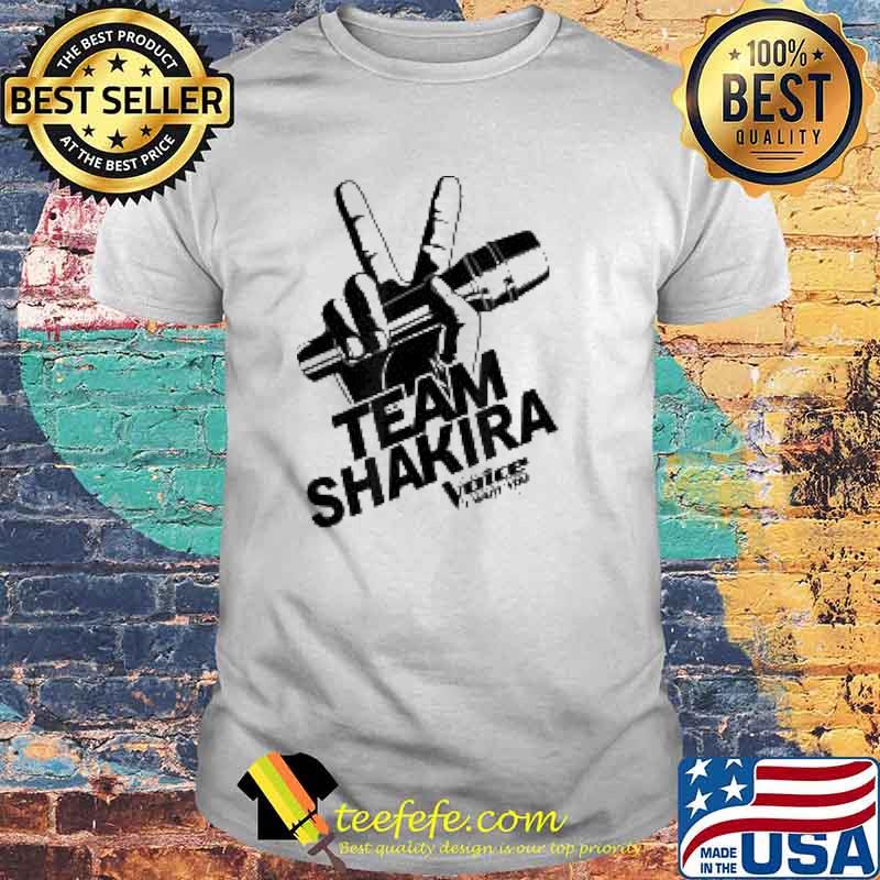Team Shakira The Voice Shirt