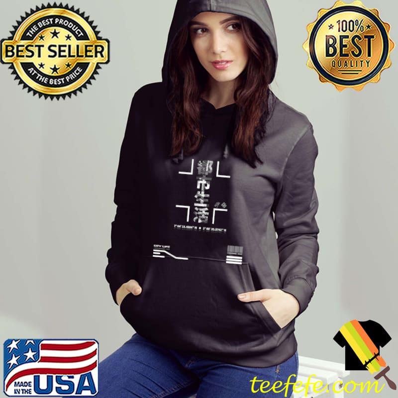 Techwear Goth Ninja City Life T Shirt Hoodie Techwear Goth Ninja City Life T Shirt Hoodie