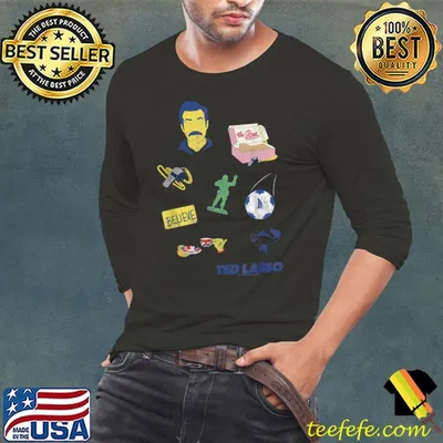 Ted Lasso Icons Poster T-Shirt