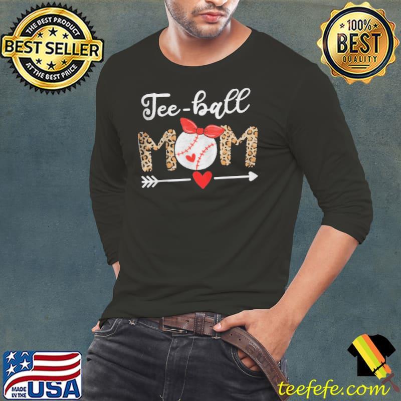 TEEBALL MOM MOTHER’S DAY 2021 GIFT T BALL MOM LEOPARD T-SHIRT TEEBALL MOM MOTHER’S DAY 2021 GIFT T BALL MOM LEOPARD T-SHIRT