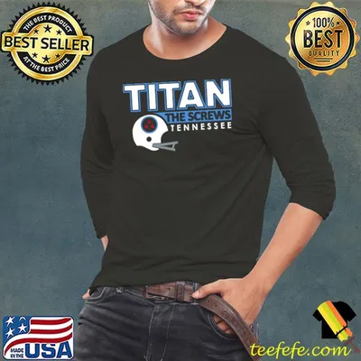 Tennessee Football - Titan The Screws Pun T-Shirt