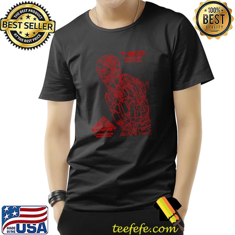 Terminator T-800 Resistance Infiltrator Prototype Skynet Cyberdyne Systems Shirt Unisex Terminator T-800 Resistance Infiltrator Prototype Skynet Cyberdyne Systems Shirt Unisex