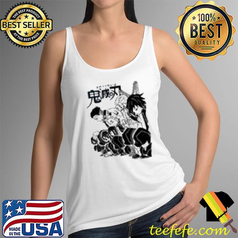 The 9 Demon Killers Anime Shirt Tank Top The 9 Demon Killers Anime Shirt Tank Top