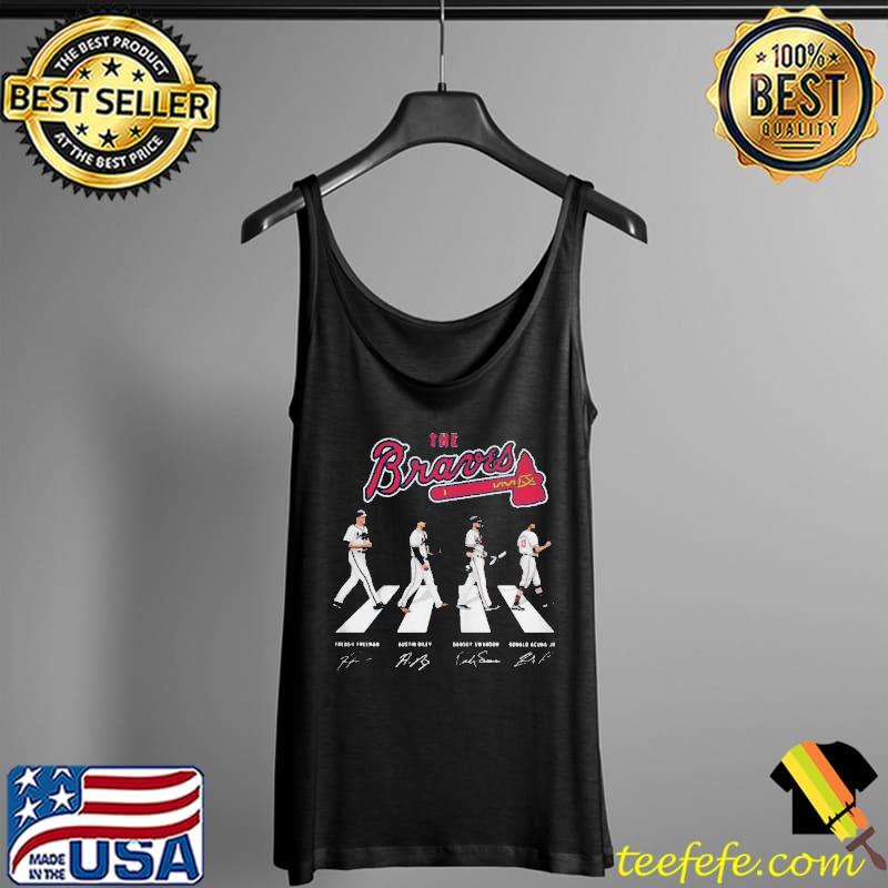 The Atlanta Braves abbey road signatures shirt - Kingteeshop