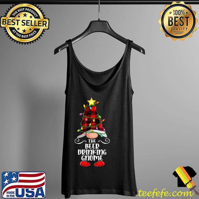The Beer Drinking Gnome Matching Family Christmas Pajama T Shirt Tank Top The Beer Drinking Gnome Matching Family Christmas Pajama T Shirt Tank Top