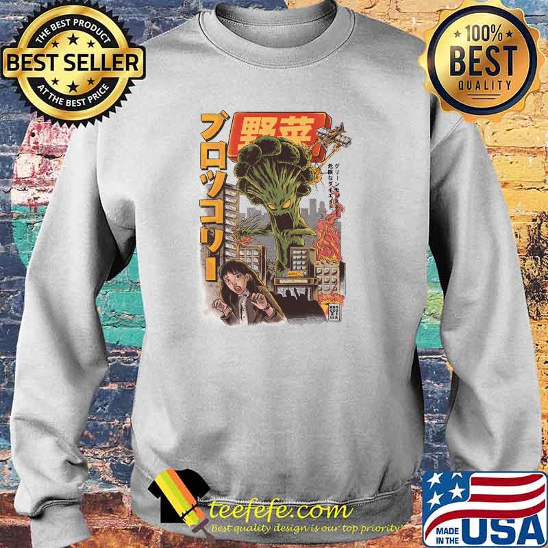 THE BROCCOZILLA Classic T-Shirt Sweater THE BROCCOZILLA Classic T-Shirt Sweater