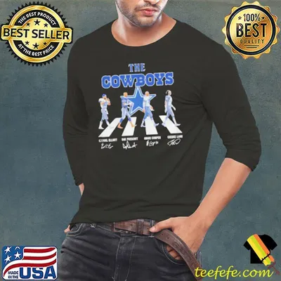 The Dallas Cowboys Abbey Road signatures shirt