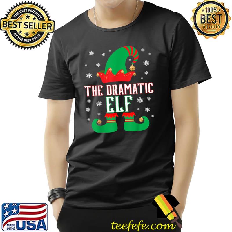 The Dramatic Elf Matching Family Group Christmas Pajama T-Shirt Unisex The Dramatic Elf Matching Family Group Christmas Pajama T-Shirt Unisex