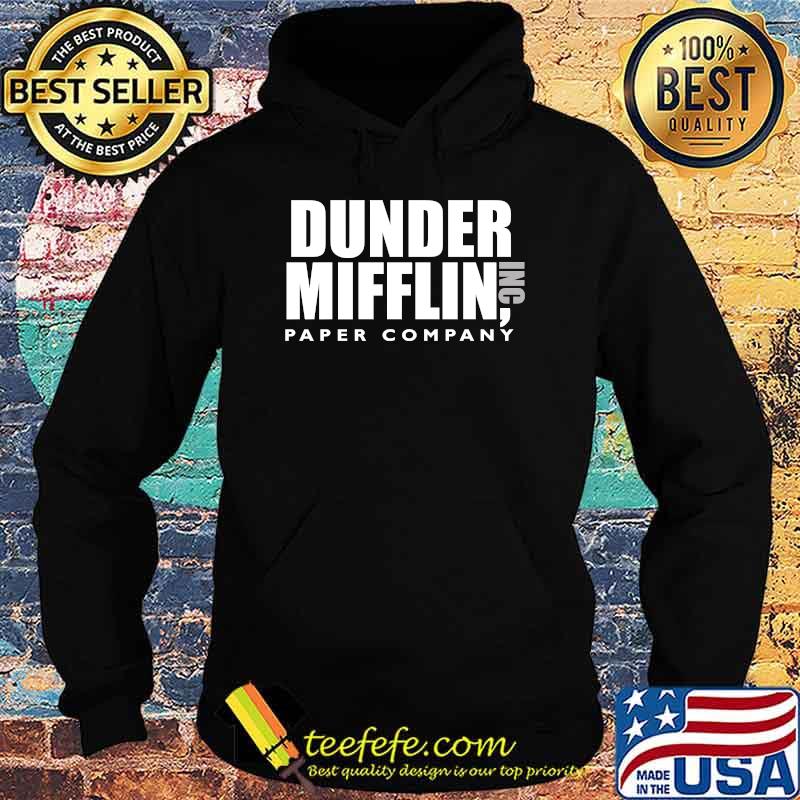 The Dunder Office Mifflin Inc. Design T-Shirt Hoodie The Dunder Office Mifflin Inc. Design T-Shirt Hoodie