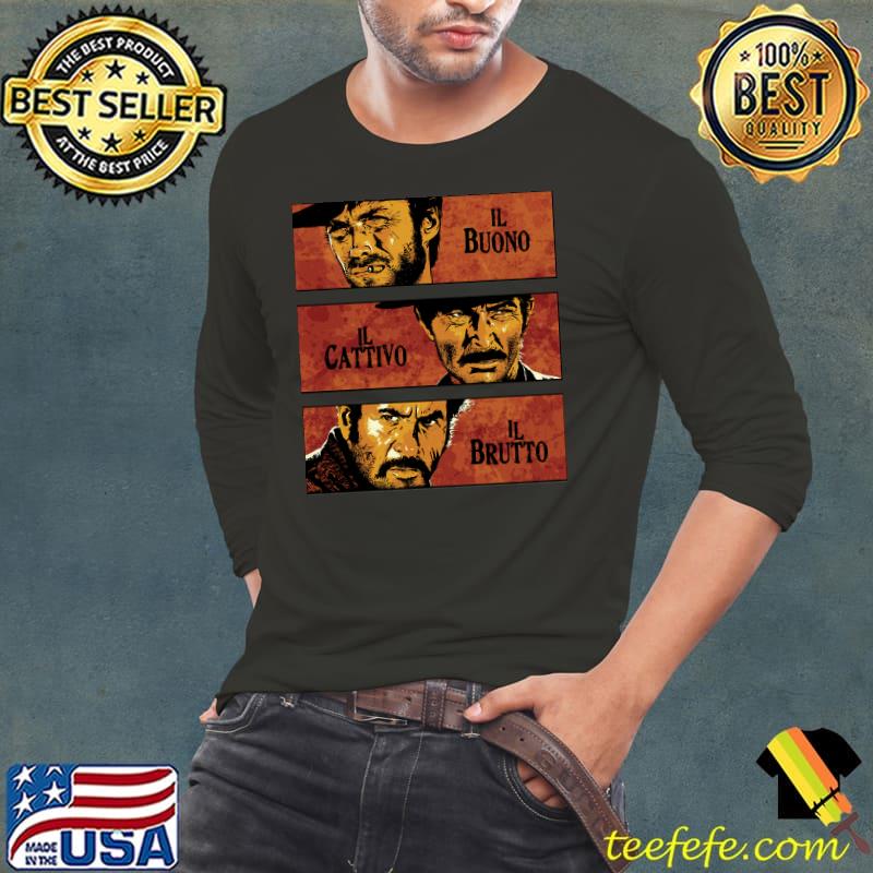 The Good, the Bad, and the Ugly Essential T-Shirt Long Sleeve Tee The Good, the Bad, and the Ugly Essential T-Shirt Long Sleeve Tee