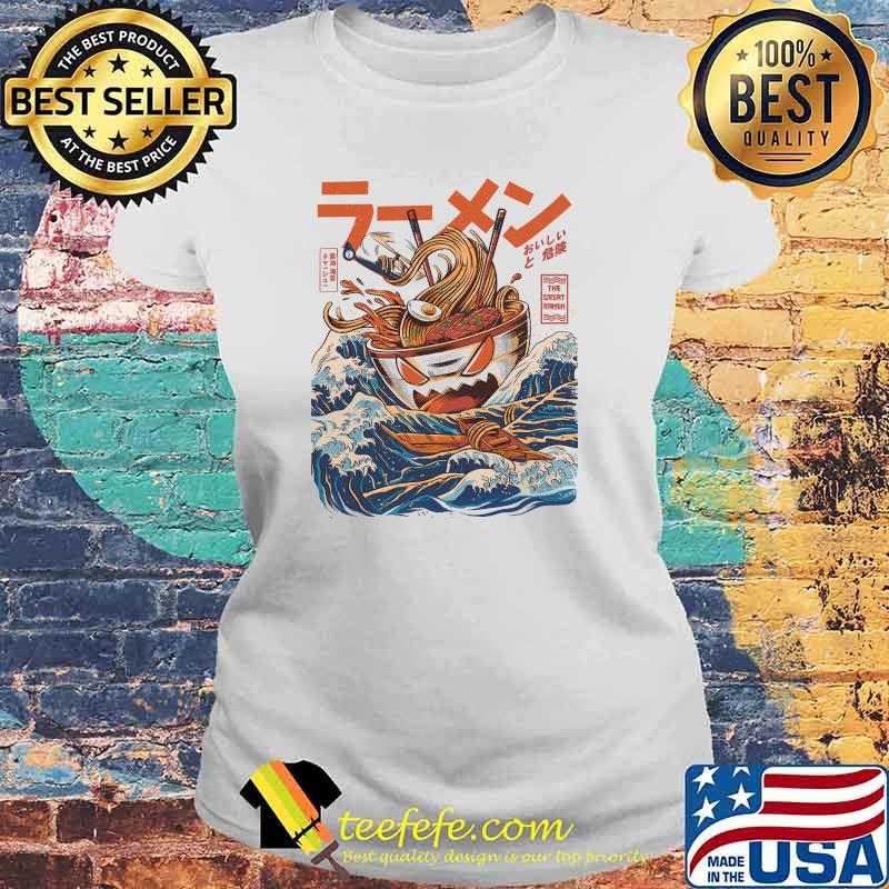 The Great Ramen off Kanagawa Classic T-Shirt Laides tee The Great Ramen off Kanagawa Classic T-Shirt Laides tee