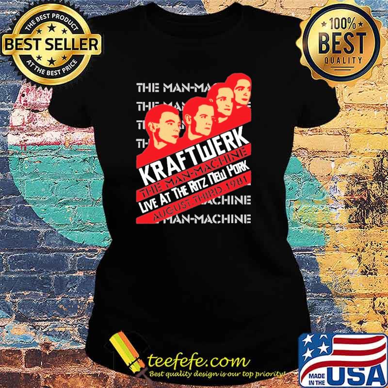 The Man Machine KRaftWerk Shirt Ladies tee The Man Machine KRaftWerk Shirt Ladies tee