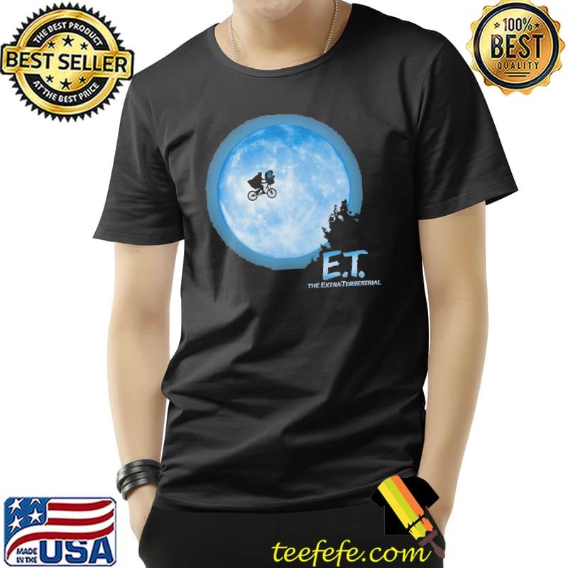 The Moon People Ride Bicycles E.T The Extra Terrestrial Shirt Unisex The Moon People Ride Bicycles E.T The Extra Terrestrial Shirt Unisex