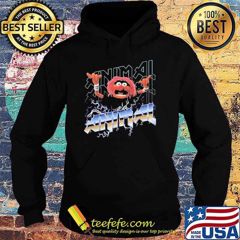 The Muppets Animal Shirt Hoodie The Muppets Animal Shirt Hoodie