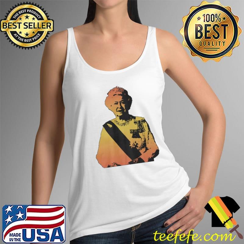 The Queen Elizabeth II Art Shirt Tank Top The Queen Elizabeth II Art Shirt Tank Top